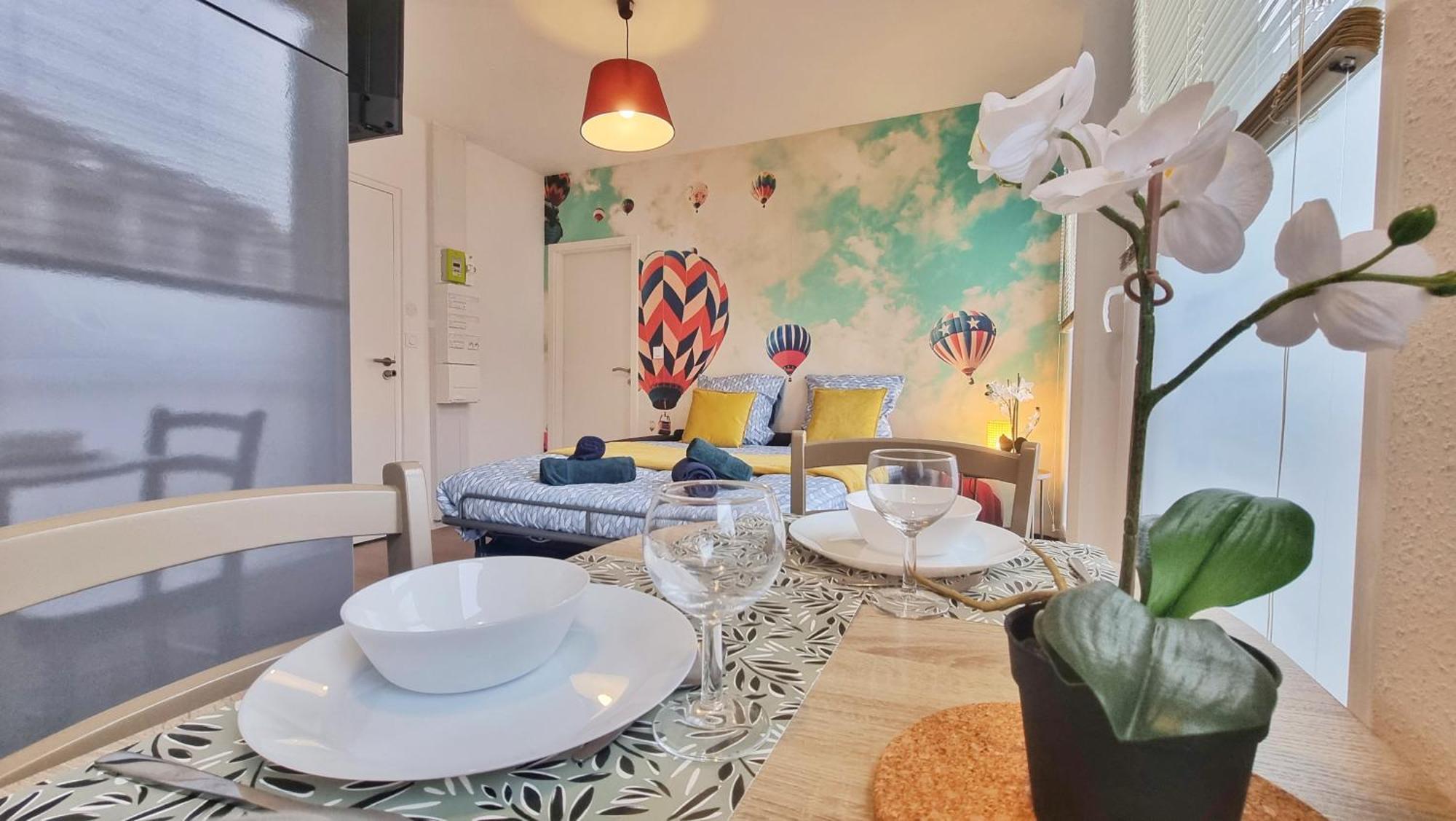 La Residence Evasion 2 - Original - Gare - Wifi - Relax Bnb Mulhouse Oda fotoğraf