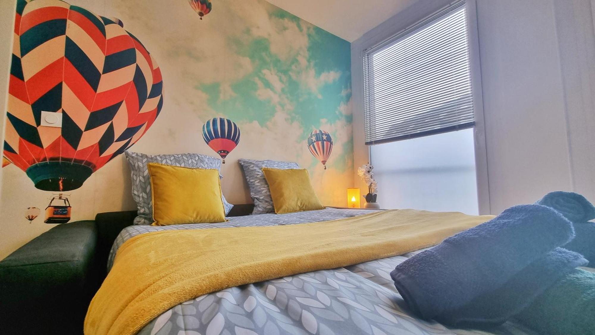 La Residence Evasion 2 - Original - Gare - Wifi - Relax Bnb Mulhouse Oda fotoğraf